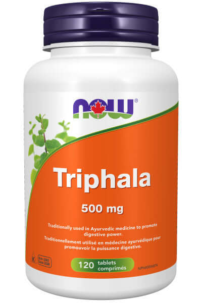 Now Triphala 500 mg 120 Tablets