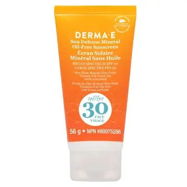 Derma-E Zinc Sun Defence Facial Sunscreen Spf 30 56 Grams