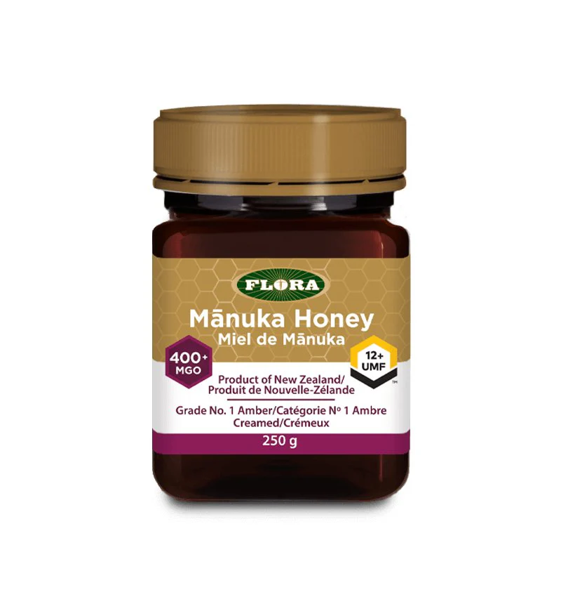 Flora Manuka Honey MGO 400+MGO, 10+ UMF 250 Grams