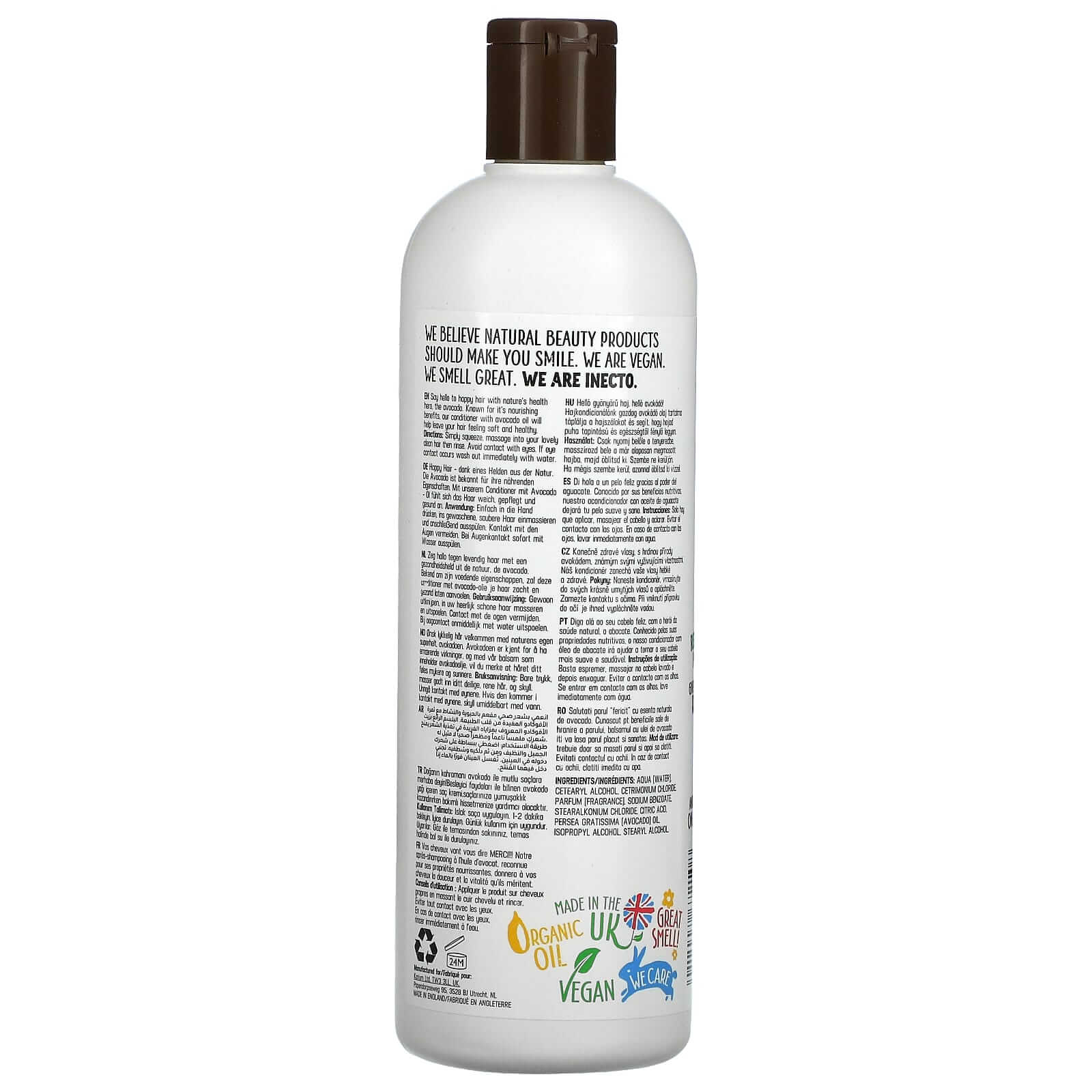 Inecto, Nourishing Avocado Conditioner, 500mL - Image 2