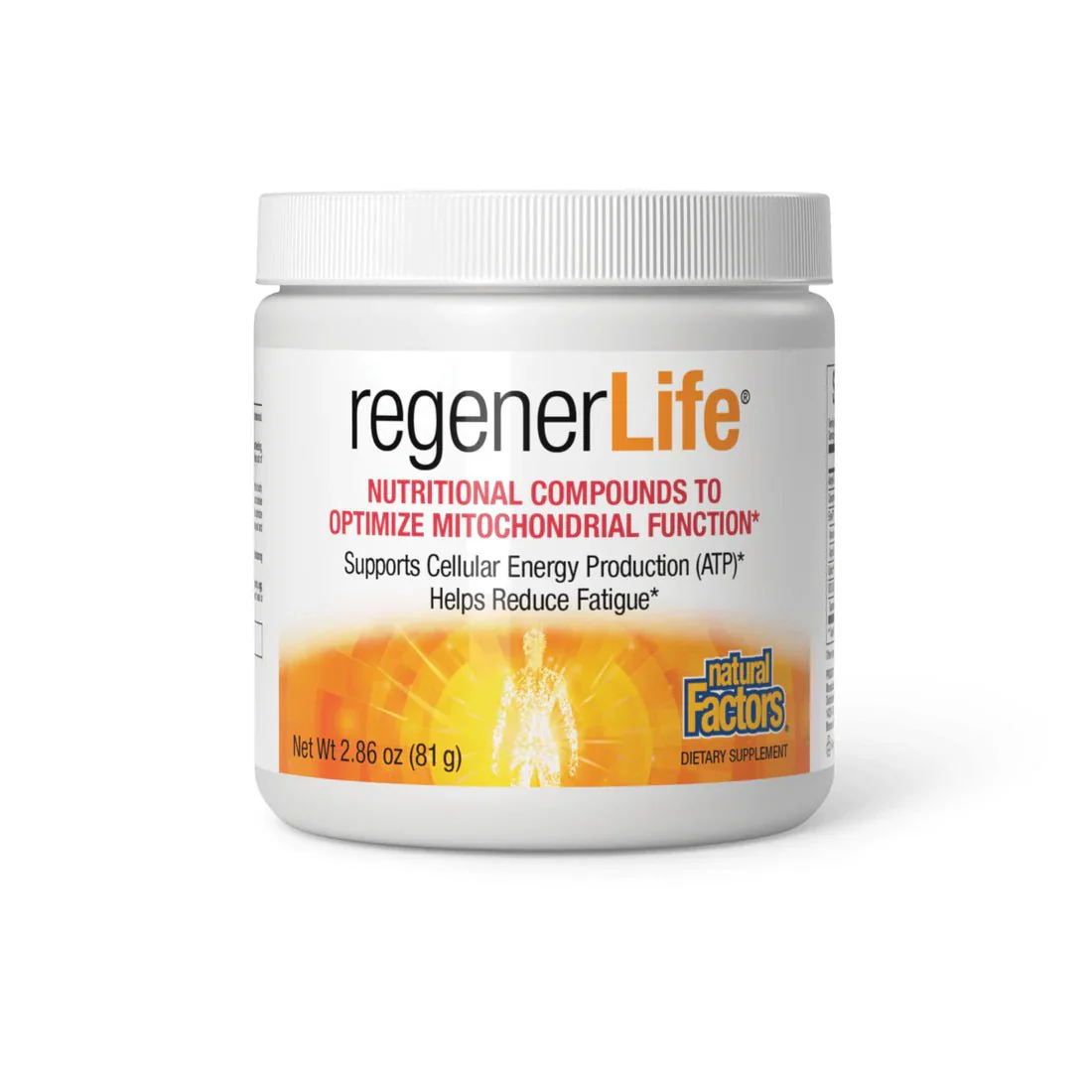 Natural Factors RegenerLife 81 Grams Powder