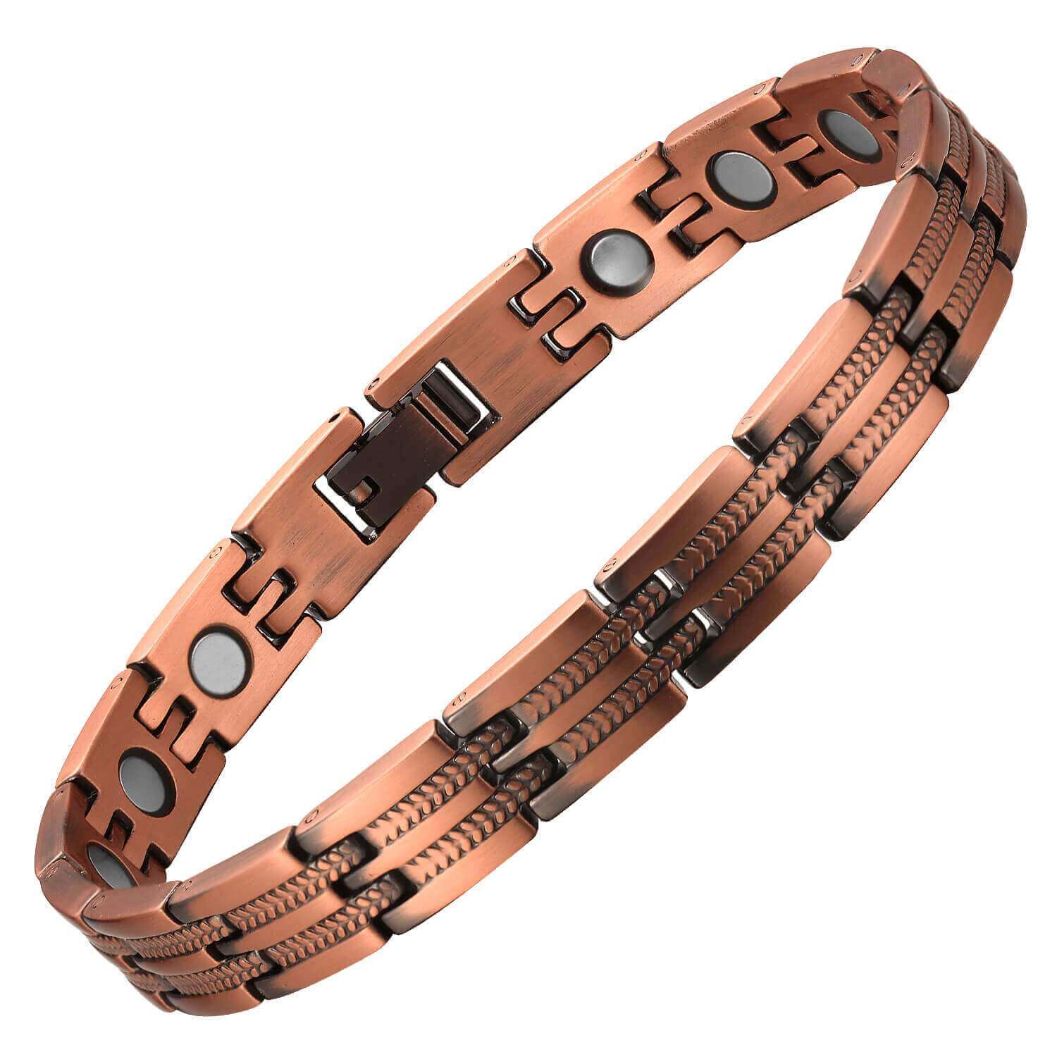 Newco Magnetic  Pulsed Therapeutic Copper Energy Bracelet Women