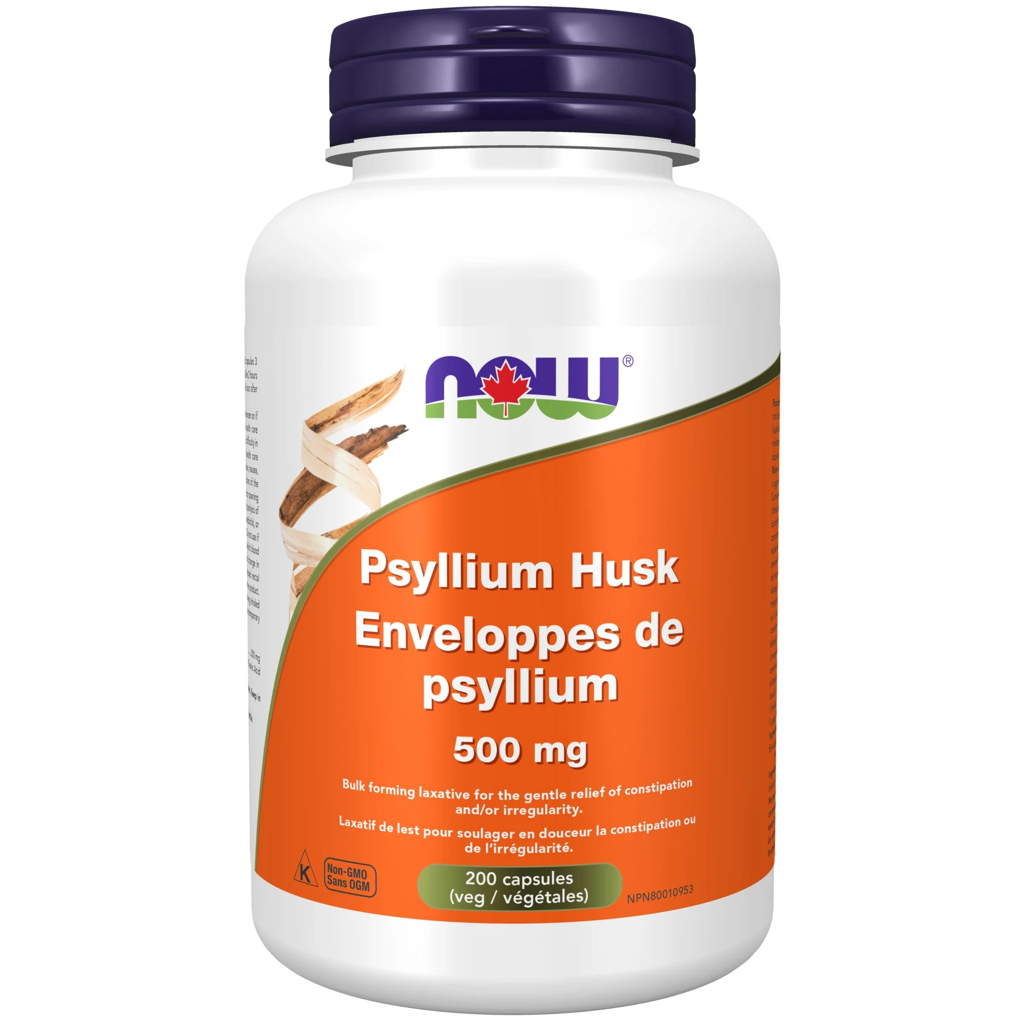 Now Psyllium Husk 500mg Veg Capsules