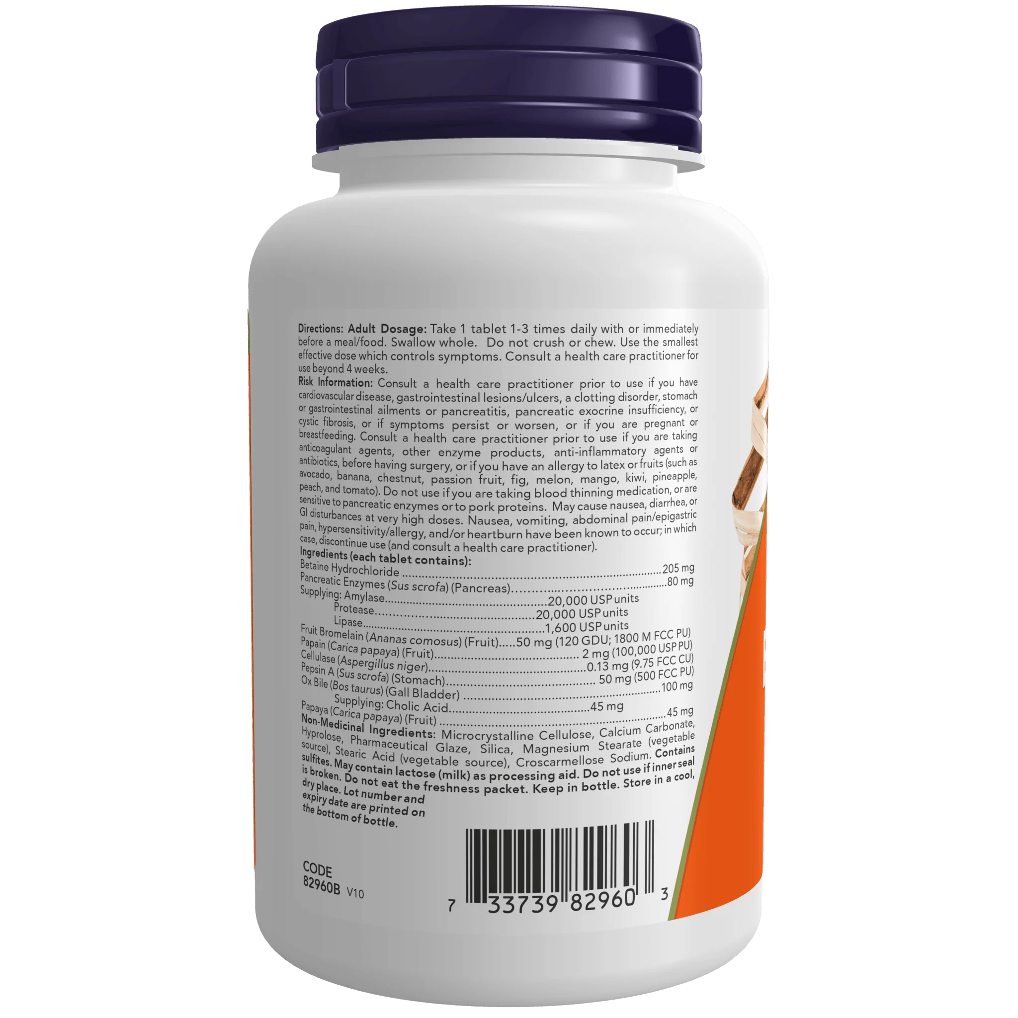 Now Super Enzymes 90 Tablets - Image 2