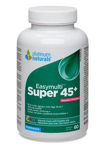 Platinum Naturals Easy Multi Women 45+ Softgels