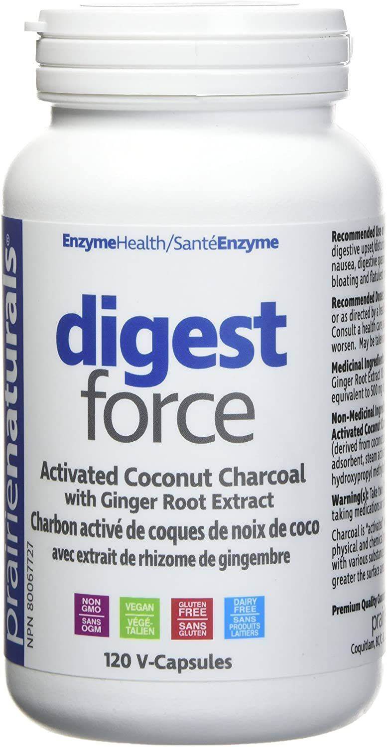 Prairie Naturals Digest Force with Ginger Veg Capsules - Image 2
