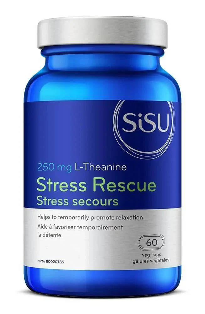 Sisu Stress Rescue 250 mg 60 Veg Capsules