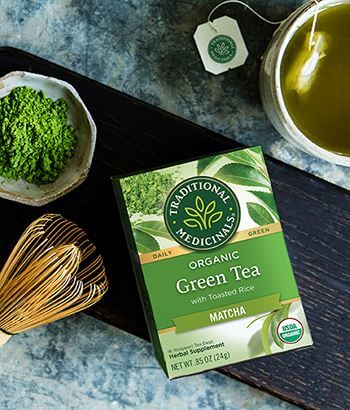 Traditional Medicinals Organic Green Tea Matcha 16 Tea Bags - Image 2