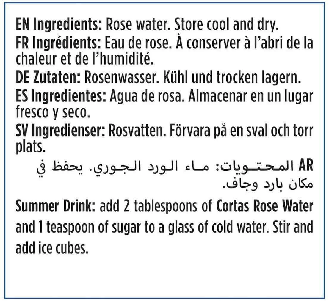 Cortas Rose Water 300mL - Image 5