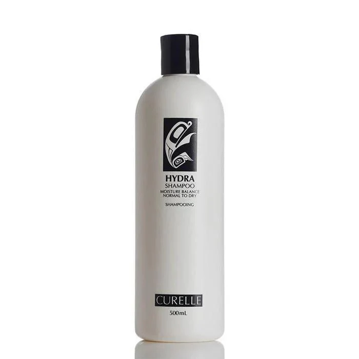 Curelle Unscented Hydra Shampoo, 500mL, Moisture Balance