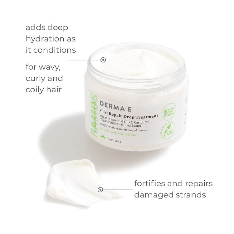 Derma E Ramos Curl Repair Deep Treatment 284 Grams - Image 3