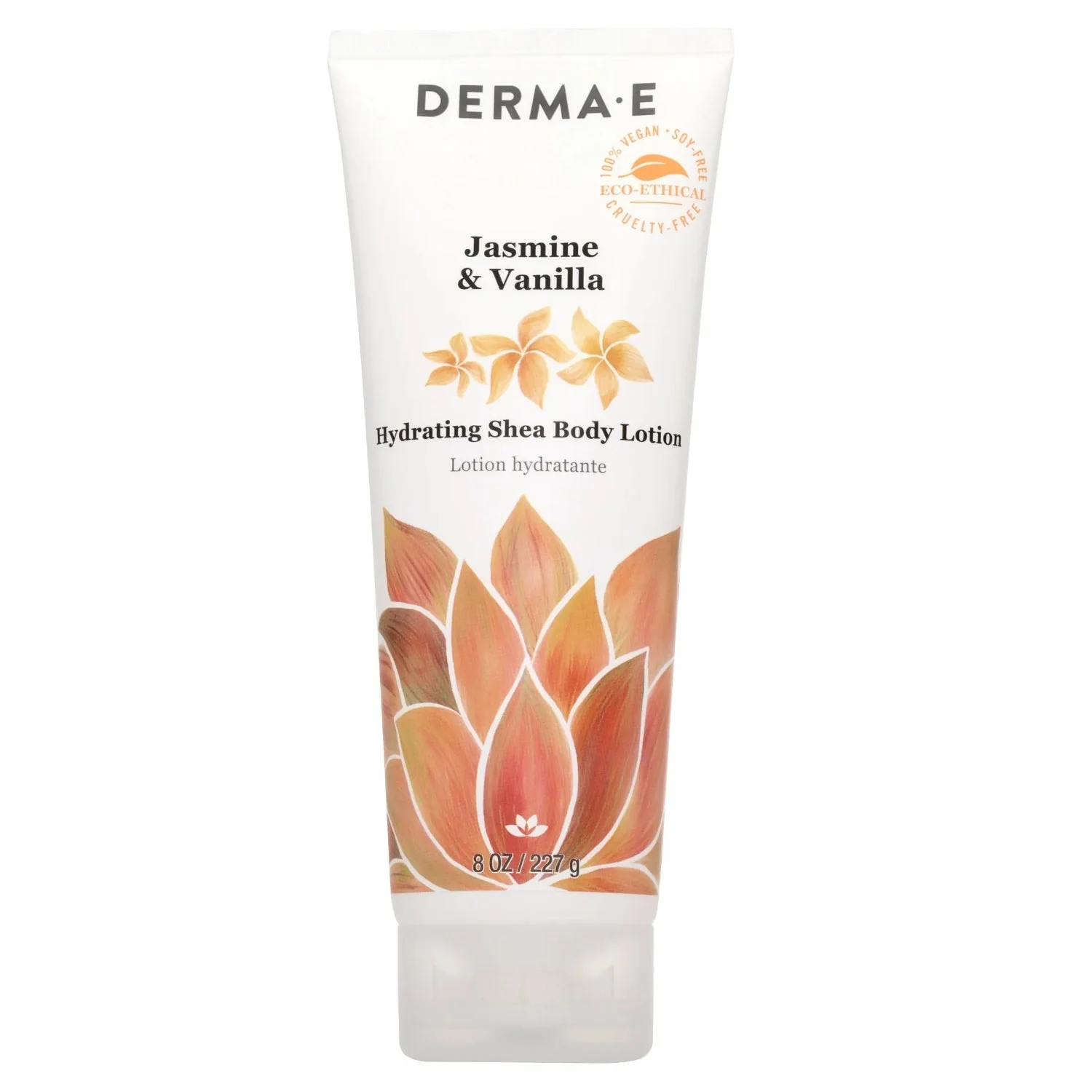 Derma E Jasmine & Vanilla Ultra Moisturizing Shea Body Lotion 227 Grams
