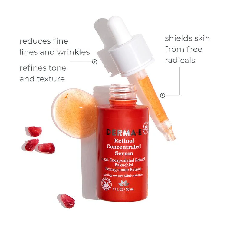 Derma E Retinol Anti Wrinkles Concentrated Serum 30mL - Image 4