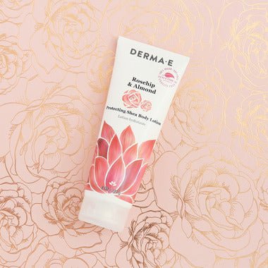 Derma E Rosehip & Almond Anti-Aging Shea Body Lotion 227 Grams - Image 2