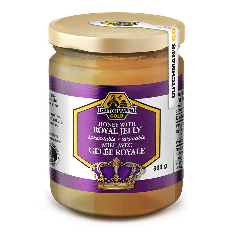 Dutchman's Gold Honey with Royal Jelly 500 Grams
