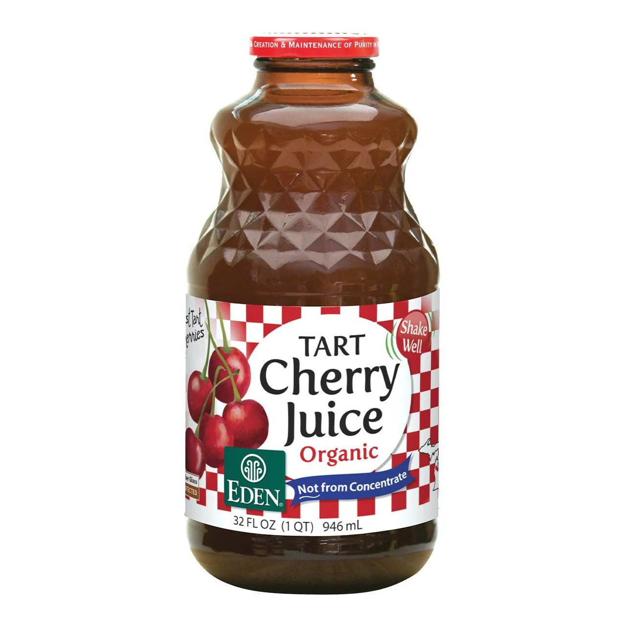 Eden Foods Organic Tart Cherry Juice, 946mL