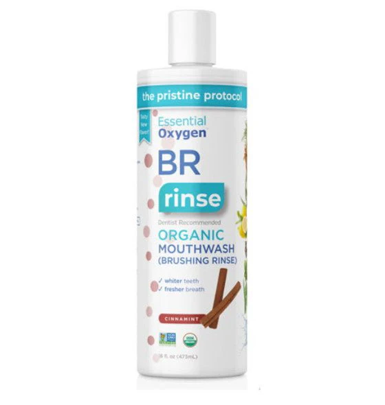 Essential Oxygen BR Organic Mouthwash + Brushing Rinse 473mL - Image 3
