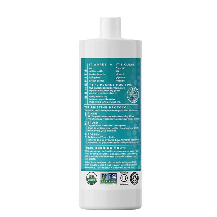 Essential Oxygen BR Organic Mouthwash + Brushing Rinse 473mL - Image 4