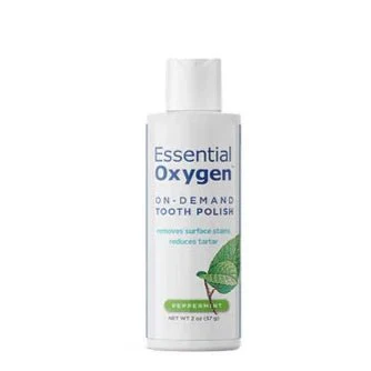Essential Oxygen On-Demand Tooth Polish- Peppermint 2oz