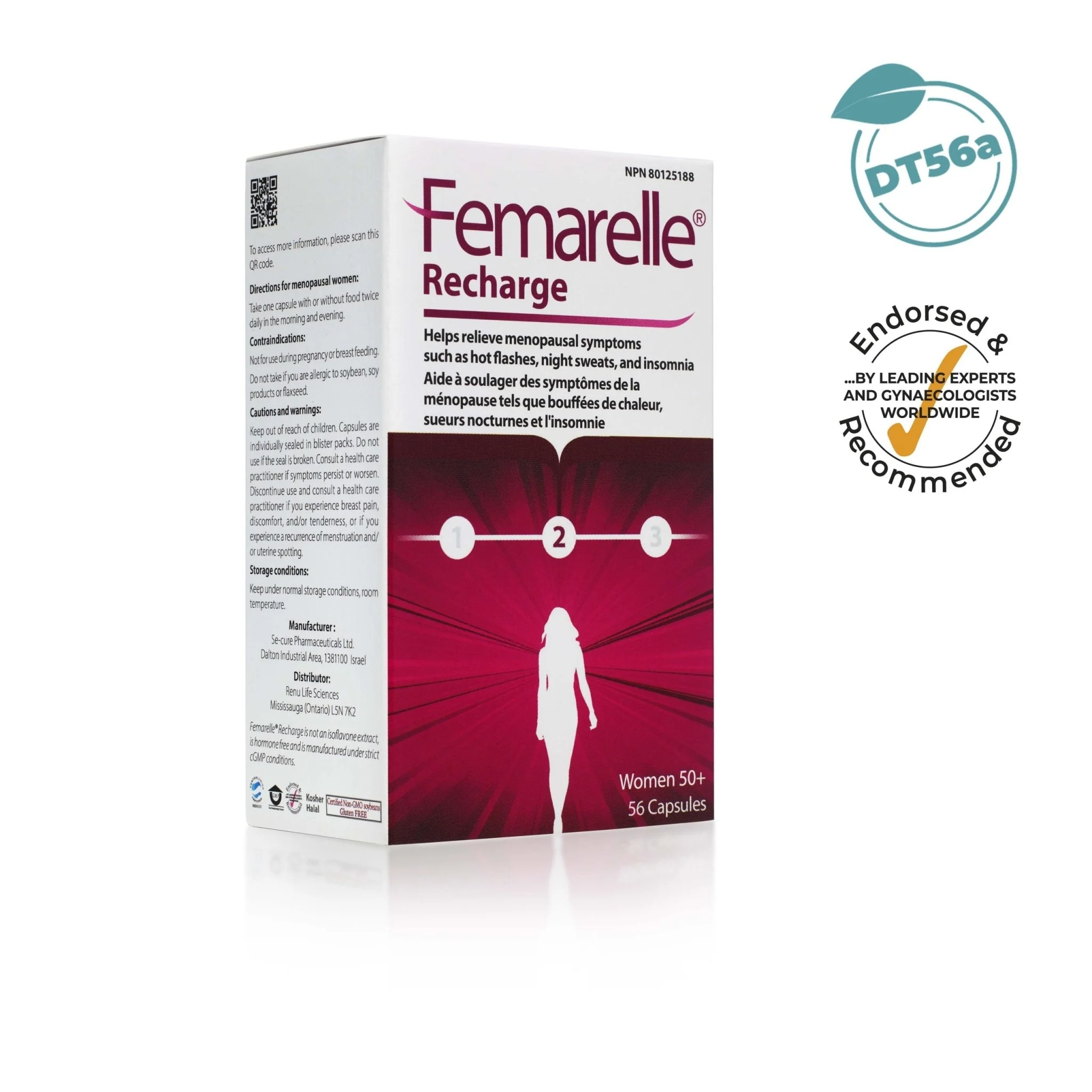 Femarelle Recharge 56 Capsules - Image 2