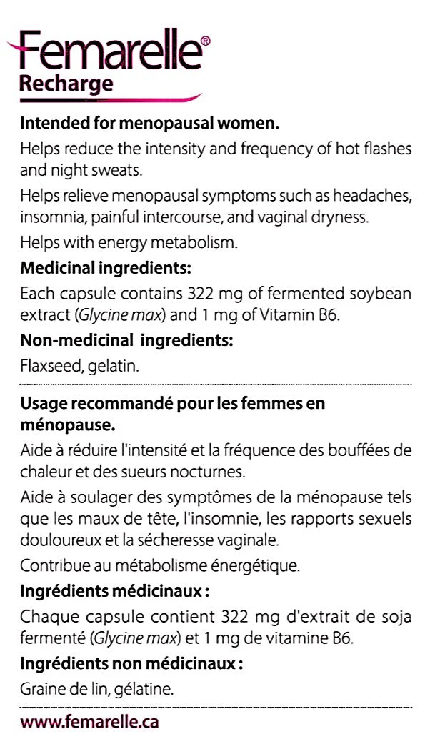 Femarelle Recharge 56 Capsules - Image 3