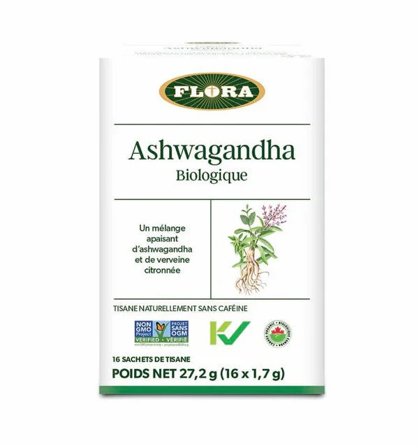 Flora Ashwagandha Tea 16 Tea Bags - Image 2