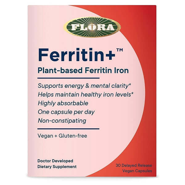 Flora Ferritin+ 30 Vagan Capsules