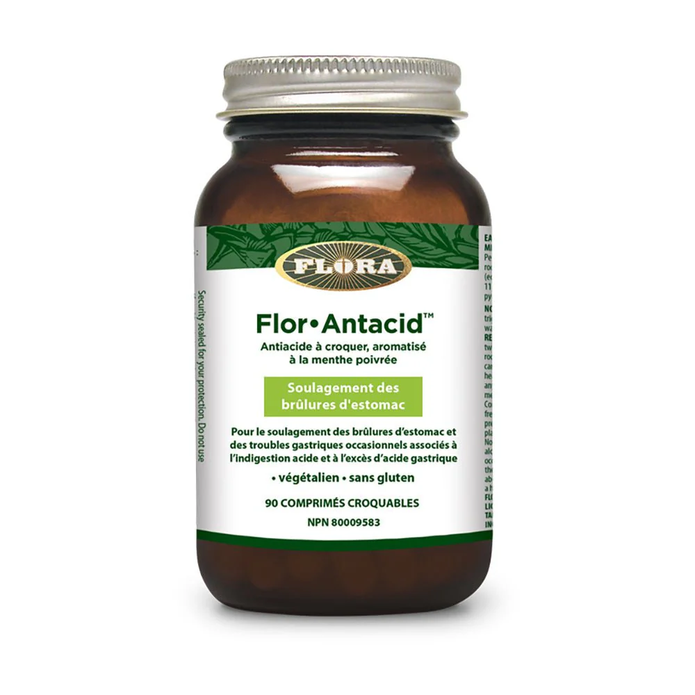 Flora Flor•Antacid™ | Heartburn Relief 90 Chewable Tablets - Image 2