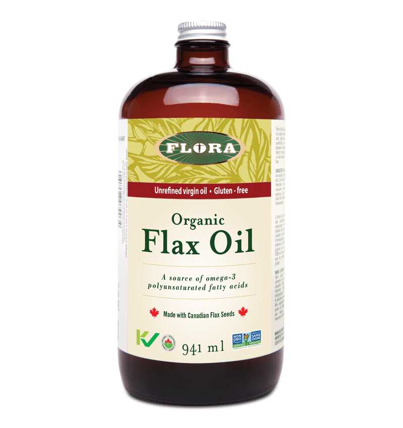 Flora Organic Flax Oil - Image 3