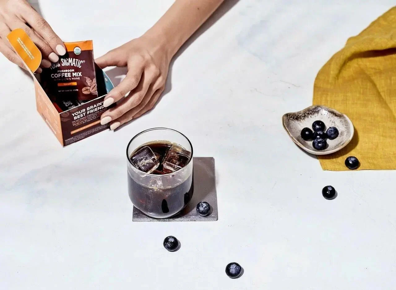 Four Sigmatic Mushroom Coffee Mix with Lion's Mane, 10 Packets - Image 2