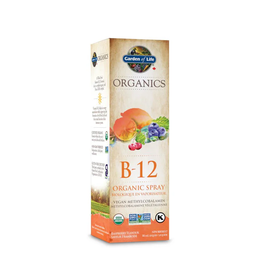 Garden Of Life Organics B-12 58mL Spray