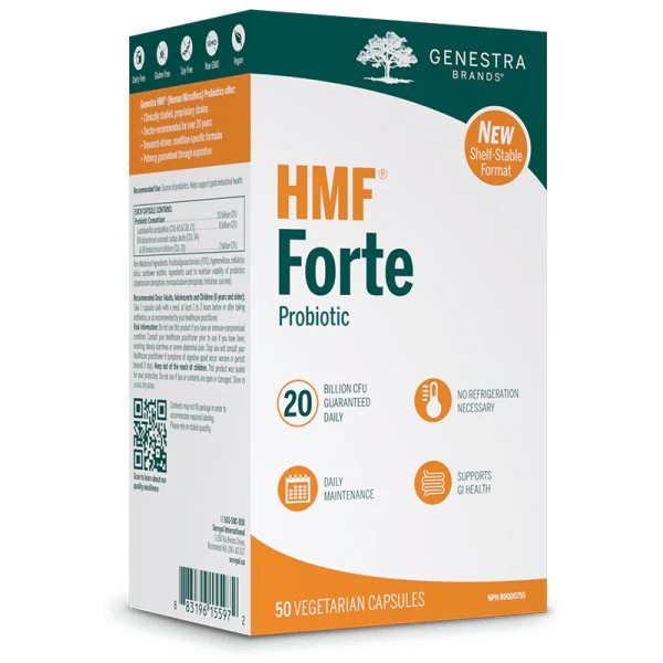 Genestra HMF Forte (Shelf-Stable) 50 Veg Capsules