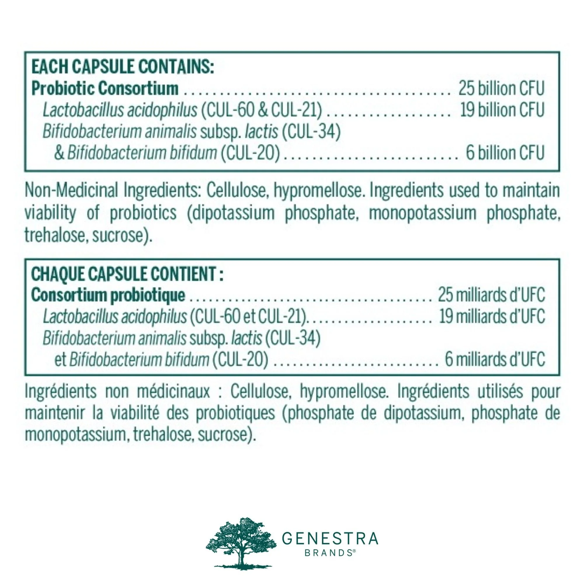 Genestra HMF Intensive (Shelf-Stable) 25 Veg Capsules - Image 2