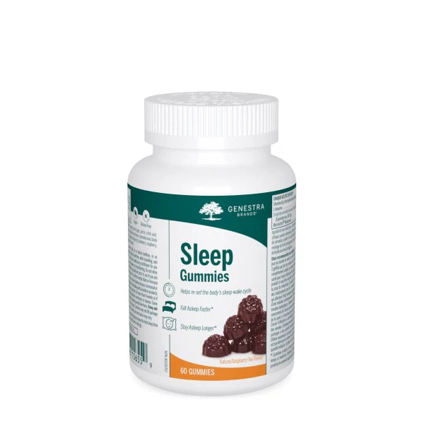 Genestra Sleep 60 Gummies in Natural Raspberry Flavour