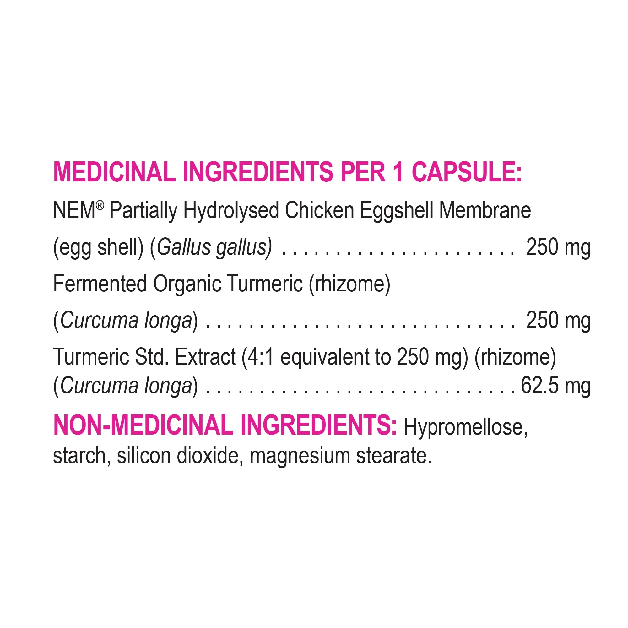 Genuine Health Joint Relief with Tumeric 60 Capsules - Image 3