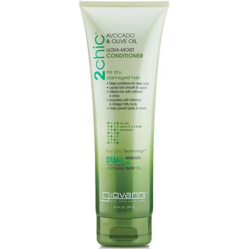 Giovanni 2Chic AVOCADO & Olive Oil Ultra Moist Conditioner 250mL