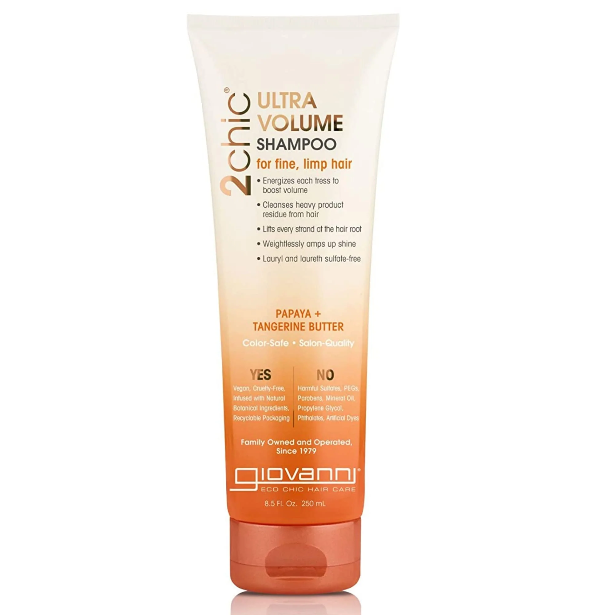 Giovanni 2Chic Papaya + Tangerine Conditioner 250mL