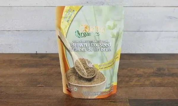 Gold Top Organics Milled Flax Seed Brown 454 Grams - Image 2