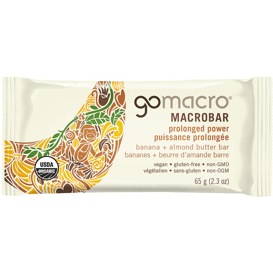 GoMacro Protein Bar 65 Grams, Banana & Almond Butter