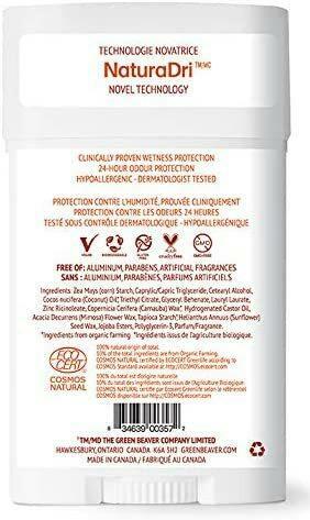 Green Beaver Aluminum-Free Antiperspirant (Voyage) 60 Grams - Image 2