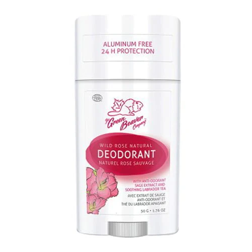 Green Beaver Natural Deodorant Wild Rose 50 Grams
