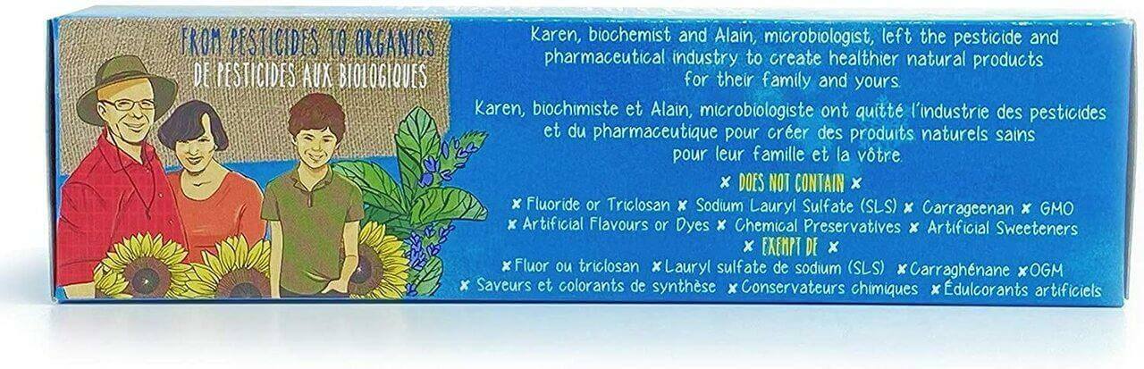 Green Beaver Fluoride free Natural Toothpaste Frosty Mint - Image 3