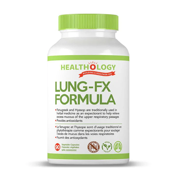 Healthology Lung-FX Formula 90 Veg Capsules