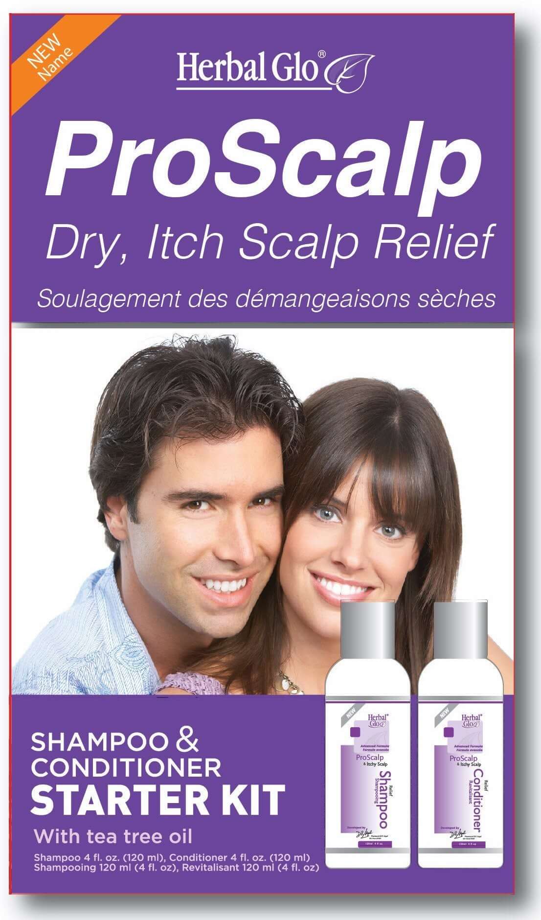 Herbal Glo Proscalp Shampoo/Conditioner Value Pack 500mL - Image 2