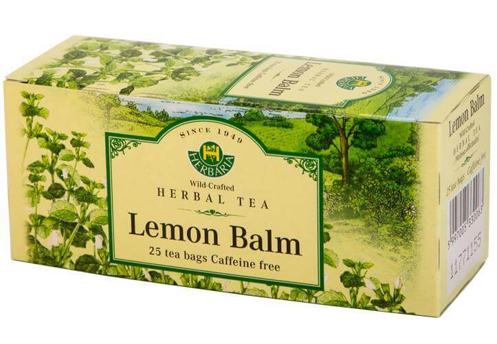 Herbaria Lemon Balm Tea 25 Tea Bags - Image 2