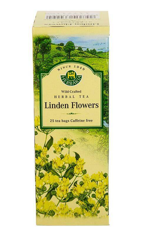 Herbaria Linden Flowers Tea (Flores Tiliae) 25 Tea Bags
