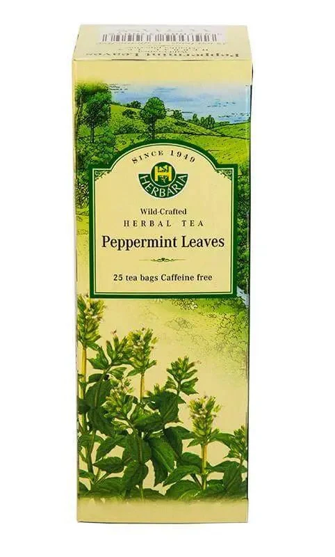 Herbaria Peppermint Tea (Mentha Piperita) 25 Tea Bags