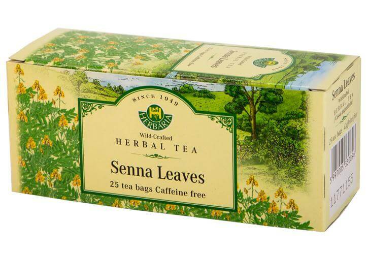 Herbaria Senna Leaves Tea (Cassia Angustifolia) 25 Tea Bags - Image 2