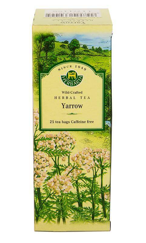 Herbaria Yarrow Tea (Achillea Millefolium) 25 Tea Bags