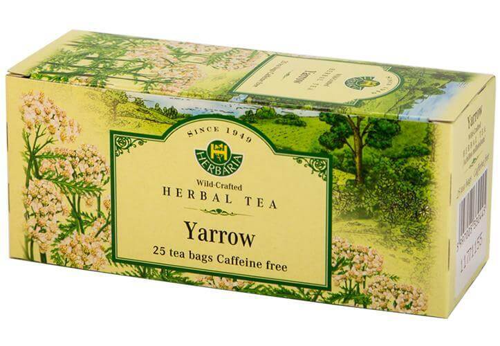 Herbaria Yarrow Tea (Achillea Millefolium) 25 Tea Bags - Image 2